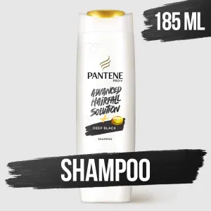 Pantene Anti Hairfall Deep Black Shampoo 185ml