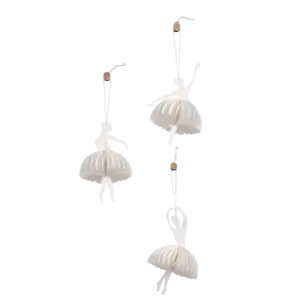 Paper Ballerinas Set of 3 14cm