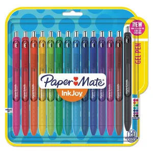 Paper Mate InkJoy Gel Pens 0.7mm Medium 14pk