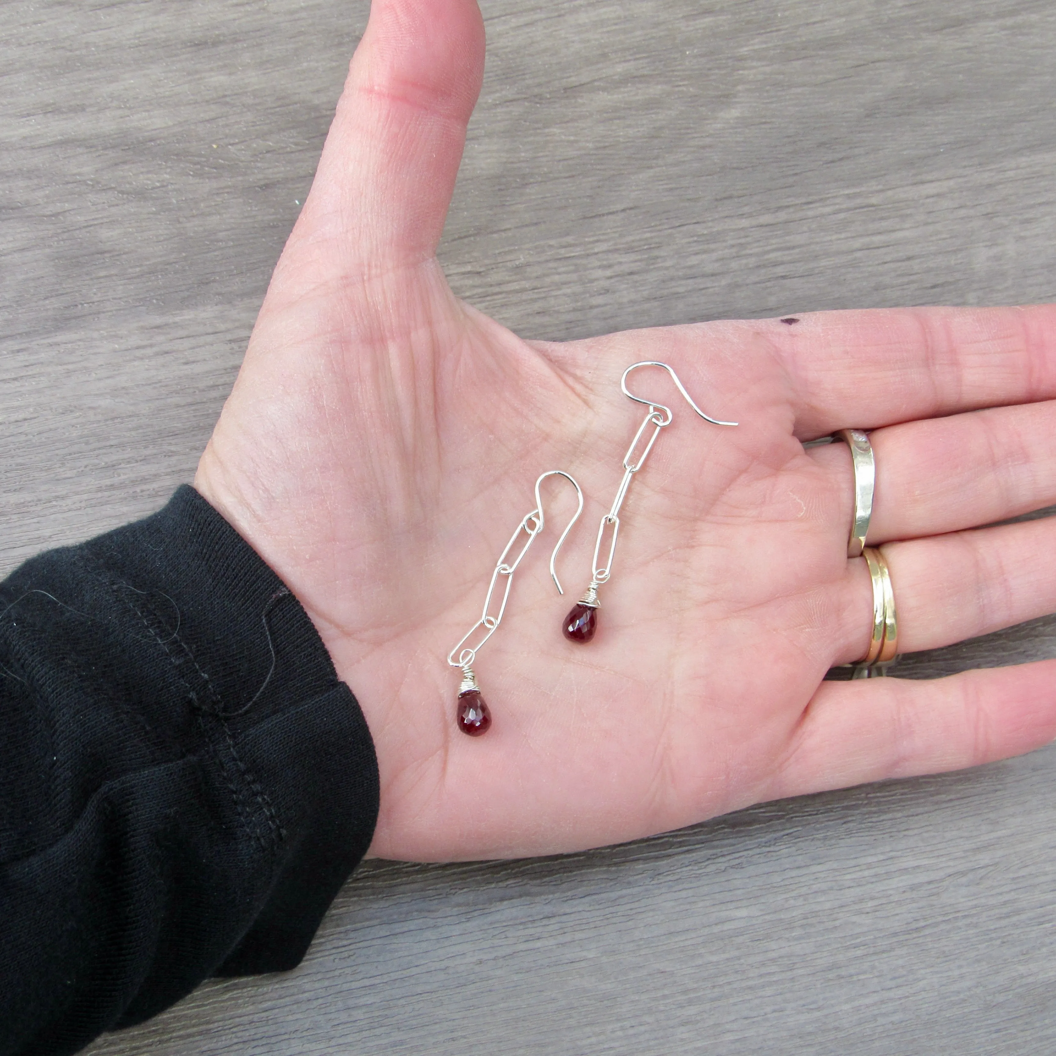 Paperclip Earrings