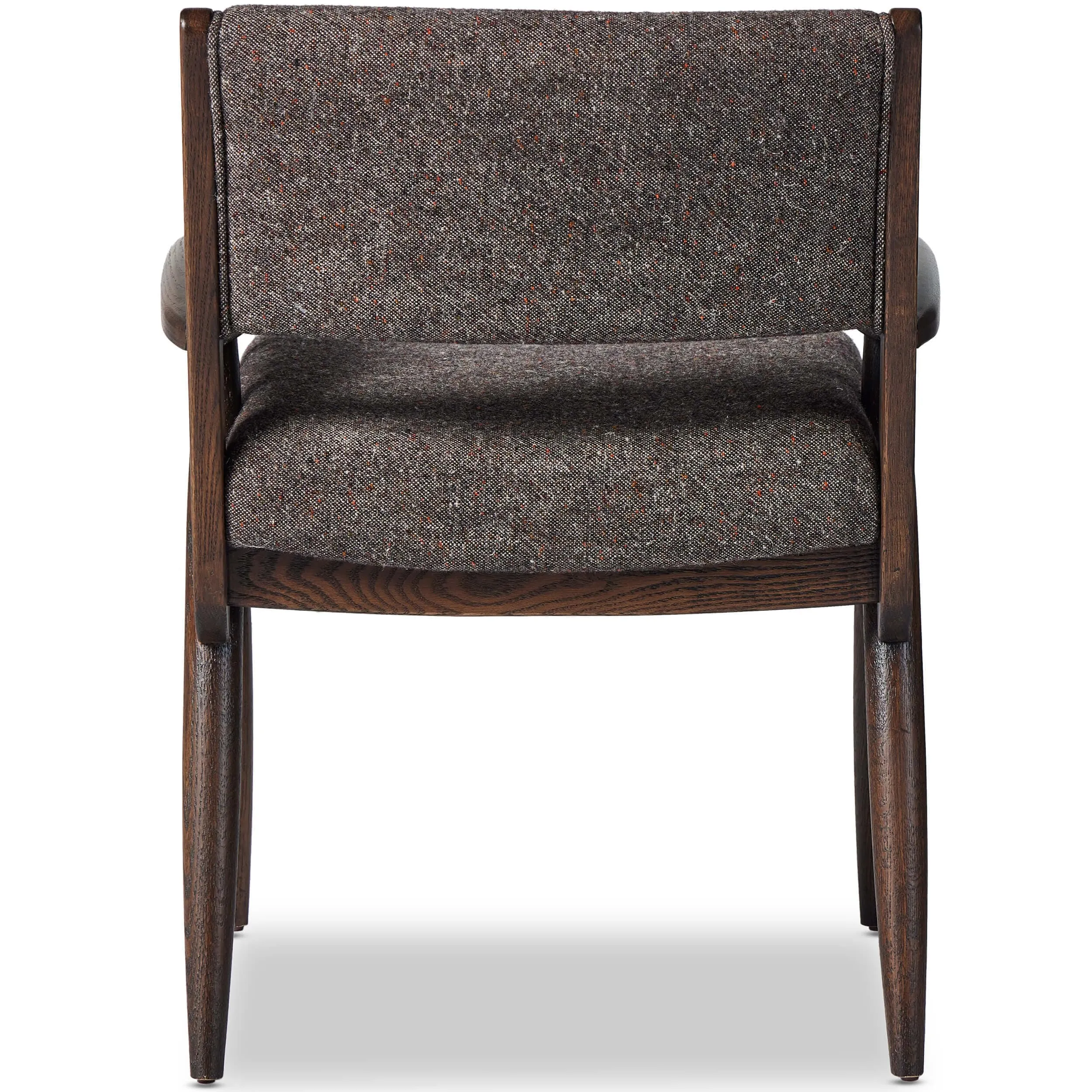 Papile Dining Arm Chair, Hasselt Ebony