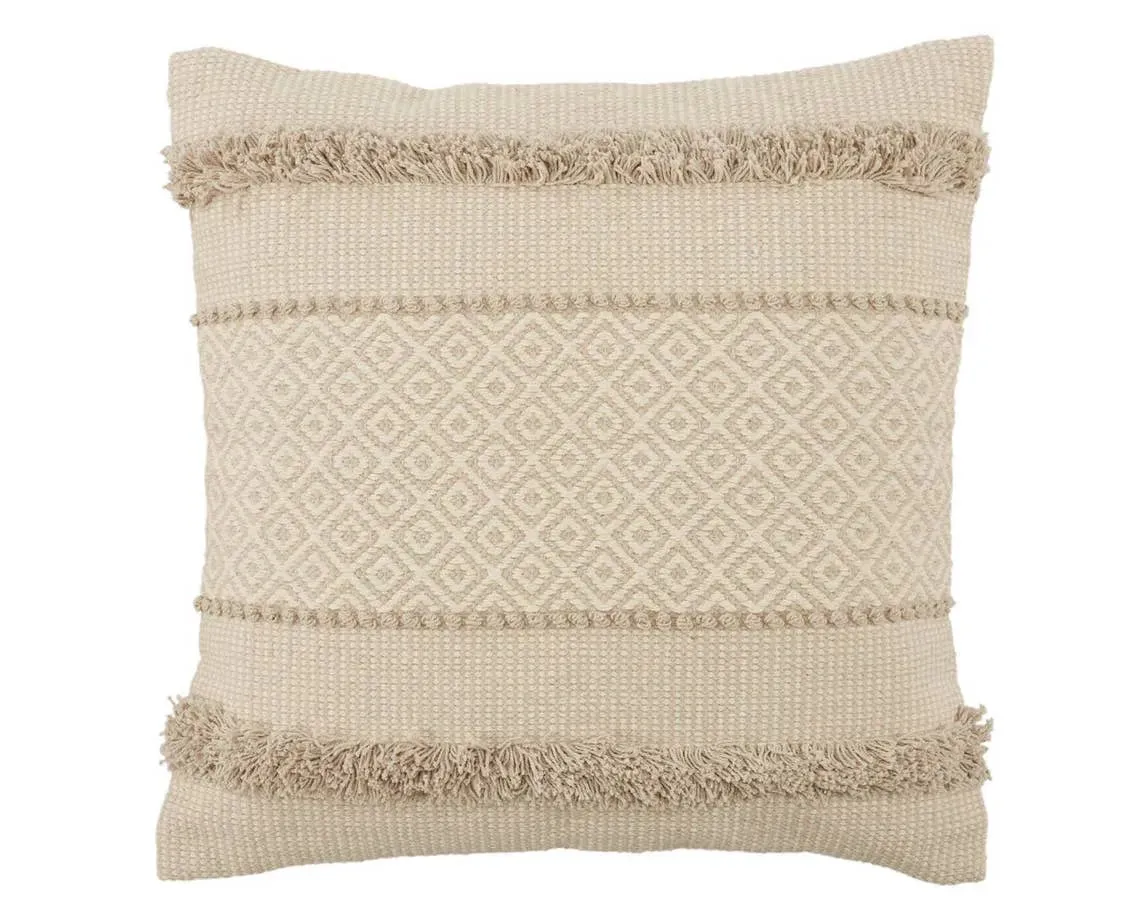 Parable PRB07 Light Grey/Ivory Pillow