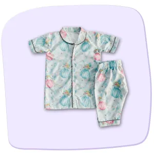 Parachute Sky Blue Pajama Set