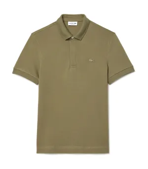 Paris Polo Shirt Regular Fit Stretch Cotton Piqué Khaki