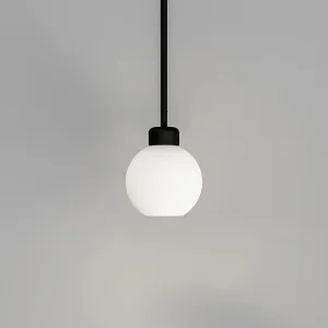 Parlour Lite Sphere Pendant - Black/White