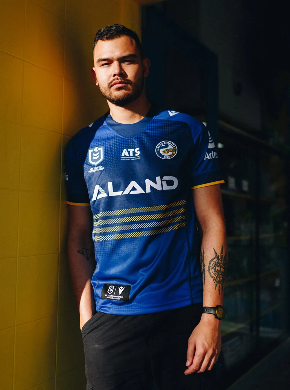 Parramatta Eels 2024 Macron Mens Home Jersey