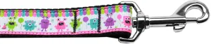 Party Monsters Nylon Dog Leash 5-8 Inch Wide 6ft Long