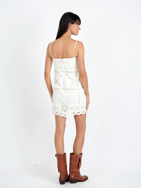 Parvedy Dress in White