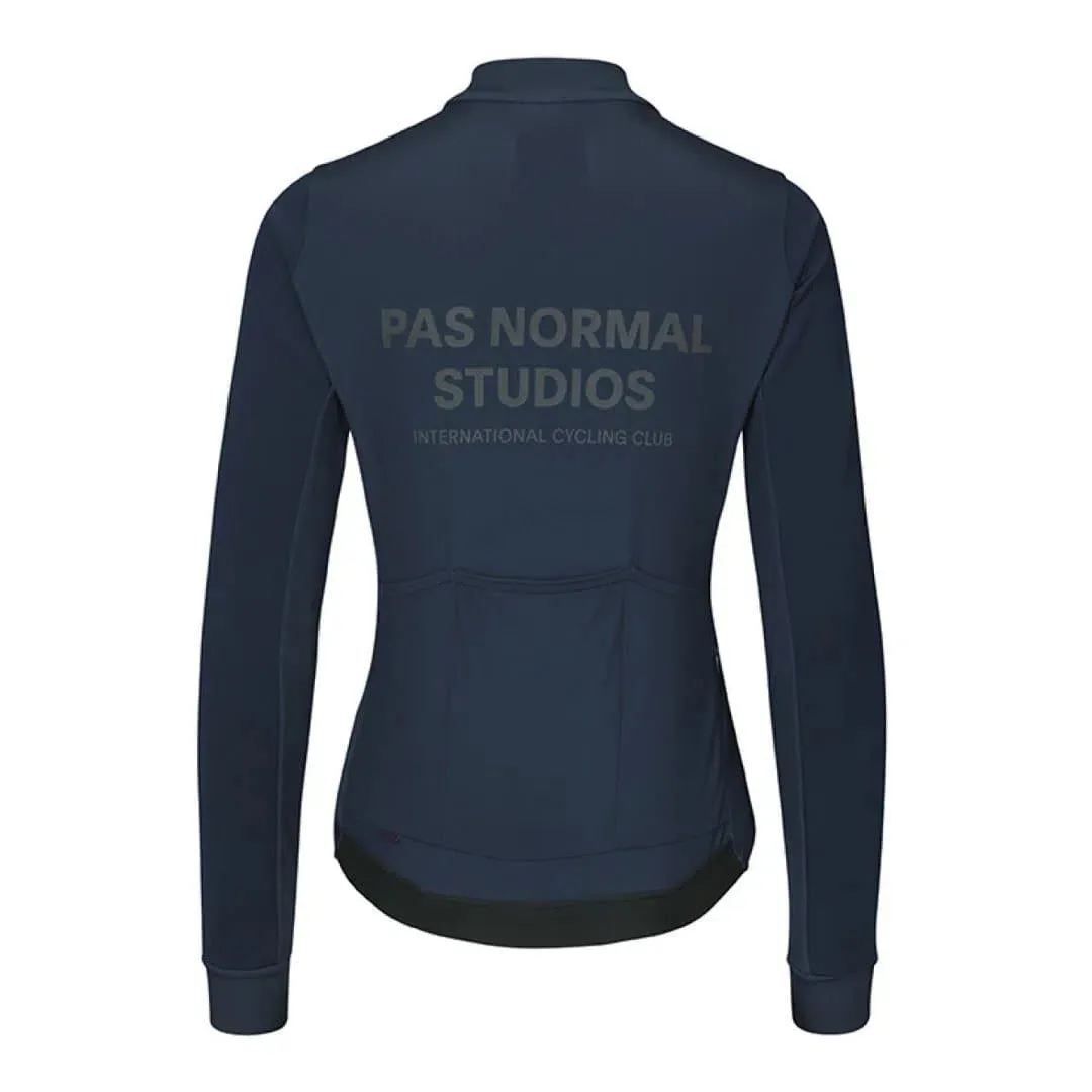 PAS NORMAL STUDIOS Mechanism Thermal Long Sleeve Women Jersey - Navy