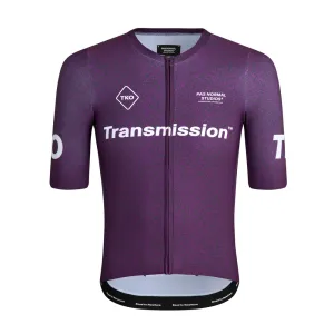 PAS NORMAL STUDIOS TKO Mechanism Short Sleeve Jersey - Dark Purple Transmission