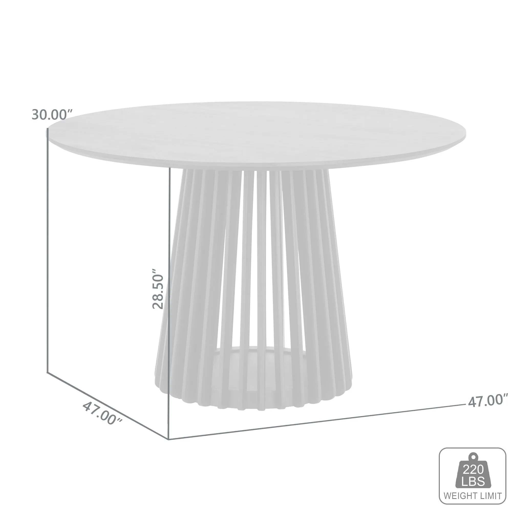 Pasadena Round Dining Table