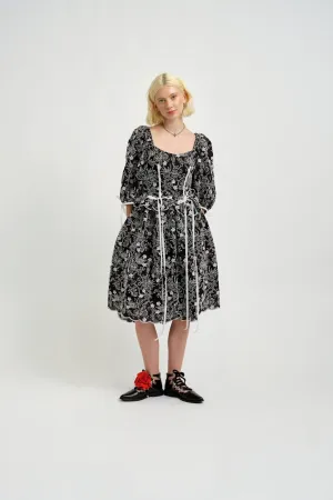 Pascale Dress Black Eyelet