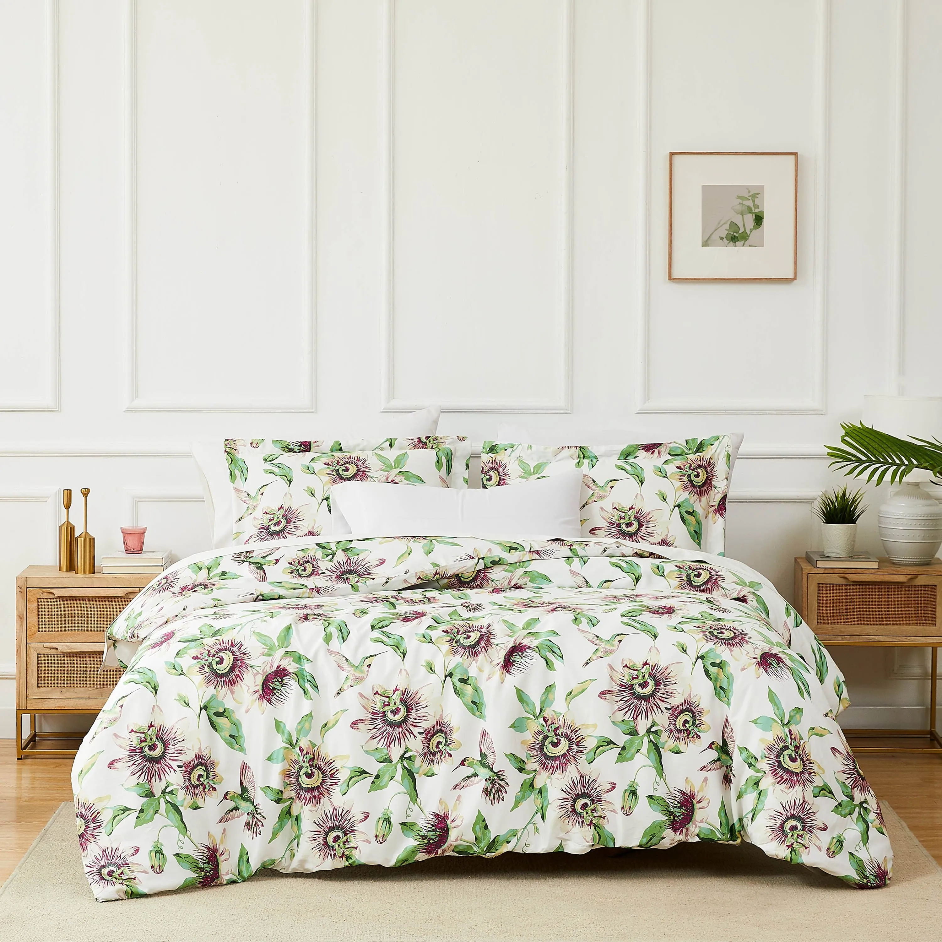 Passiflora Cotton Duvet Cover Set