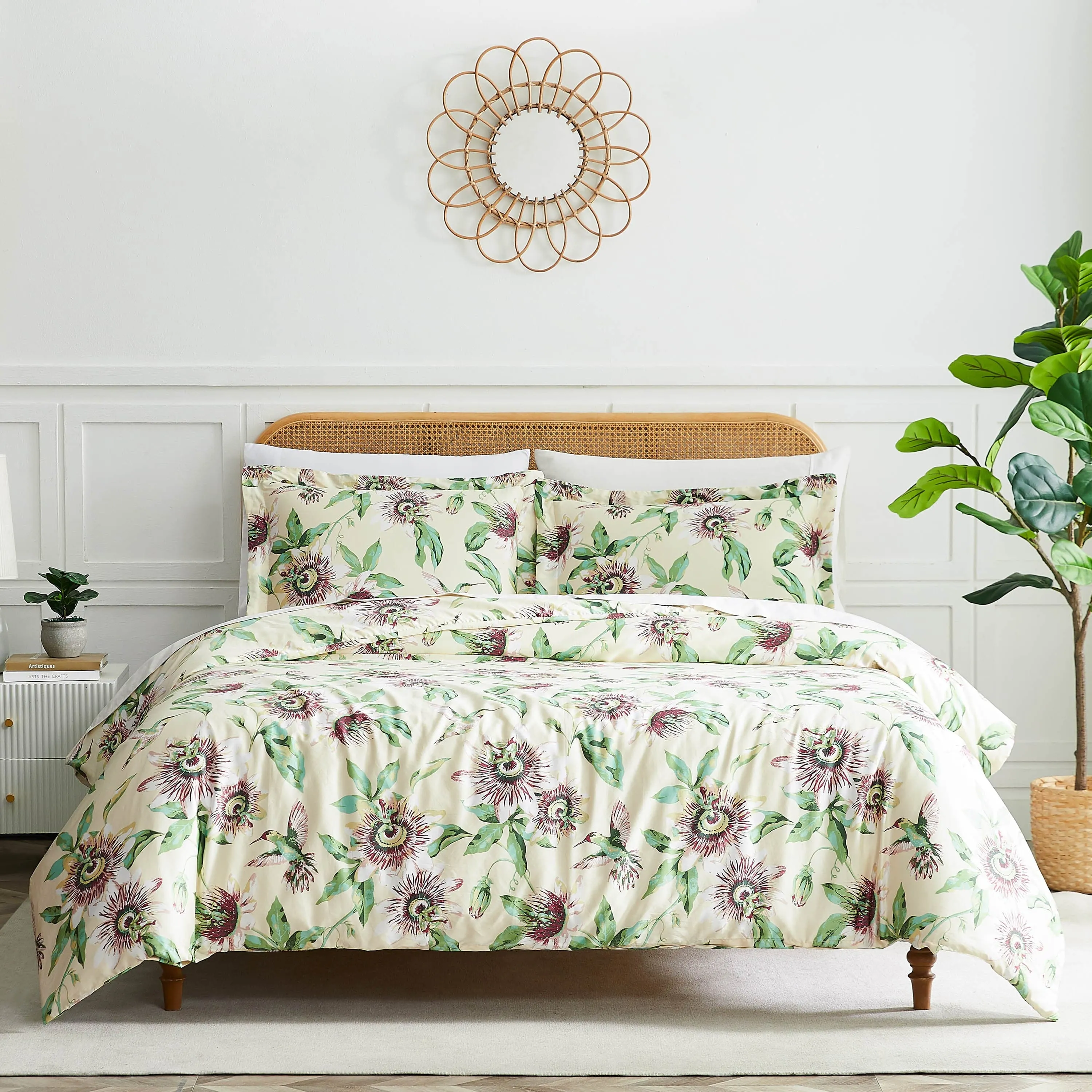 Passiflora Cotton Duvet Cover Set