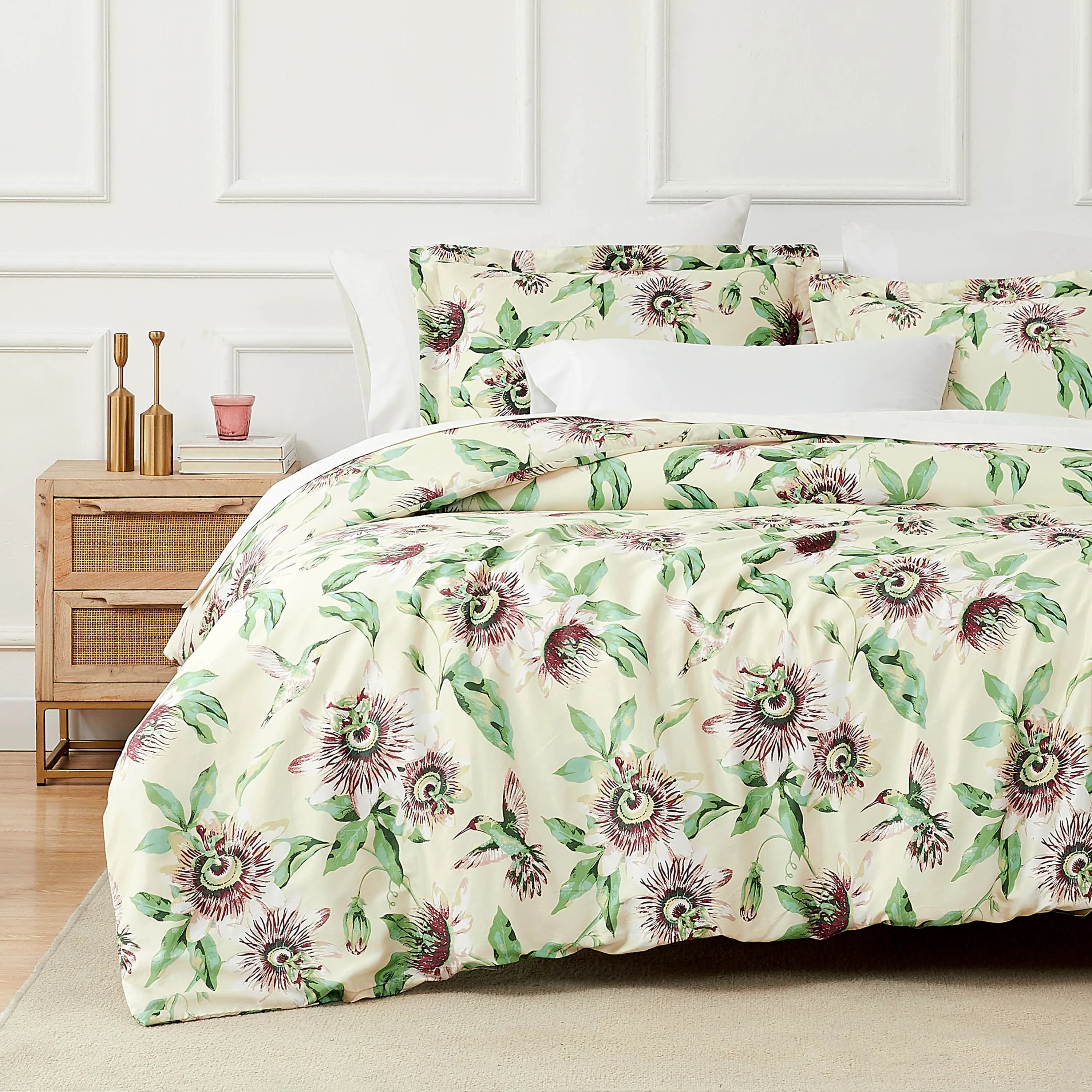 Passiflora Cotton Duvet Cover Set