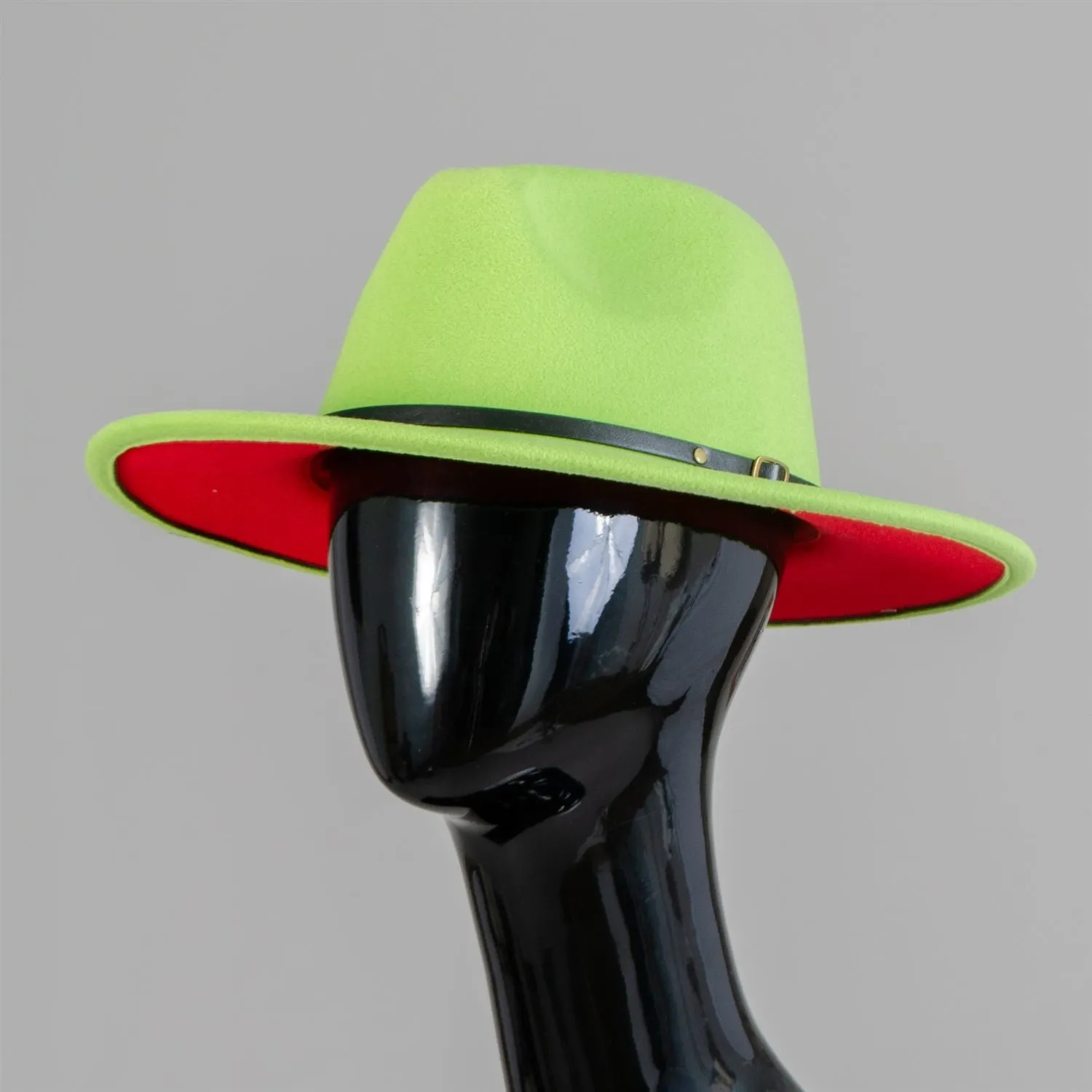 Passion For Fashion SH11101 Two-tone Fedora Hat