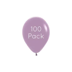 Pastel Dusk Lavender Mini Balloons - 100 Pkt