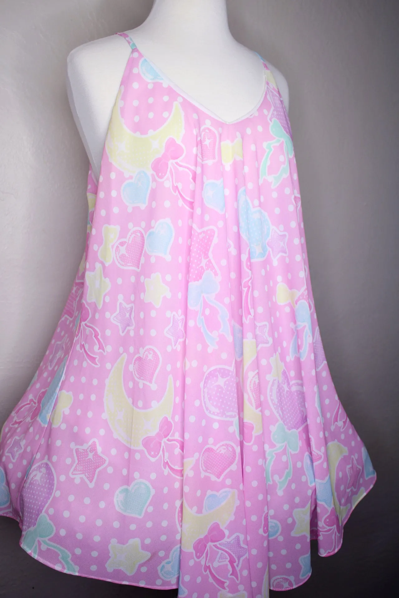 Pastel Party Pink Love The Sun Chiffon Dress