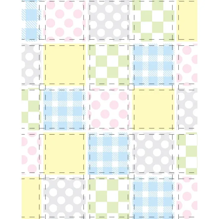 Pastel Quilt Printed Backdrop