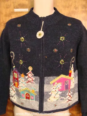 Pastel Winter Wonderland Ugly Christmas Sweater