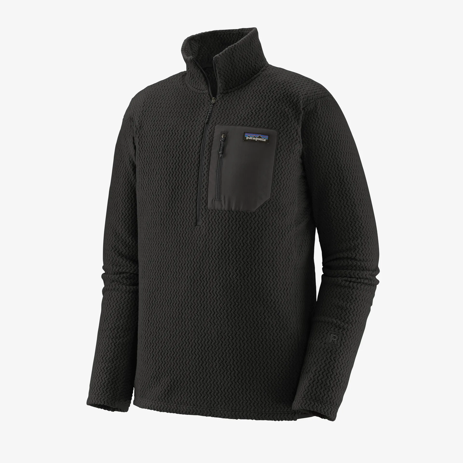 Patagonia Men's R1 Air Zip Neck Fleece / Black