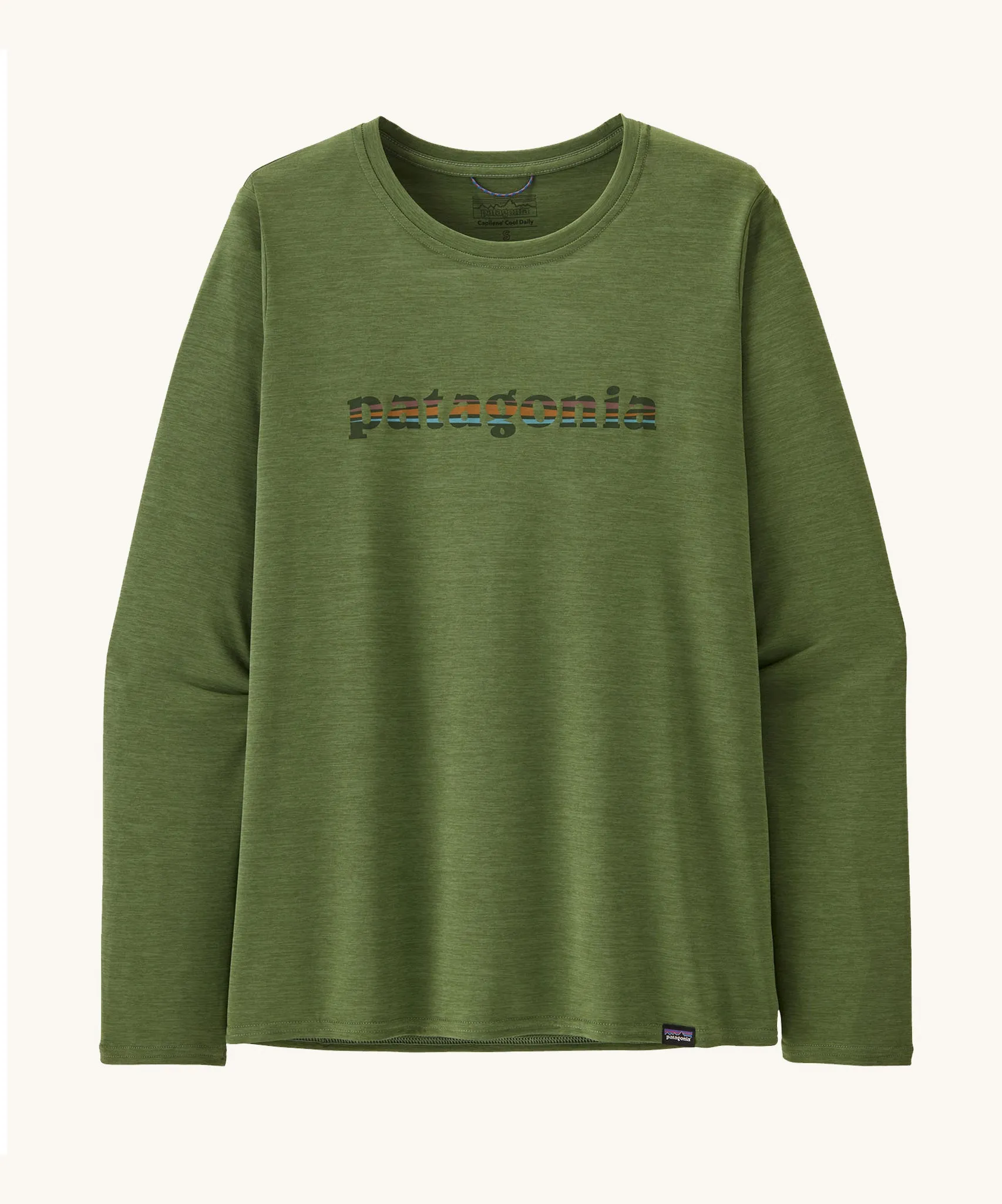 Patagonia Women's Capilene Cool Graphic Shirt - Green X-Dye