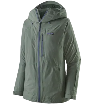 Patagonia Womens Powder Town Jacket Hemlock Green