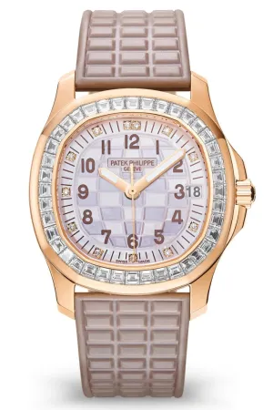 Patek Philippe Aquanaut 5072R-001 Luce – Rose Gold with Blue Sunburst Dial