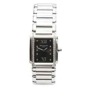 Patek Philippe Twenty-4 Quartz Ladies Steel Watch - Ref 4910/10A-010