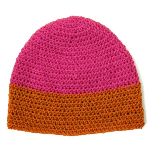 Patons Dipped Striped Crochet Hat