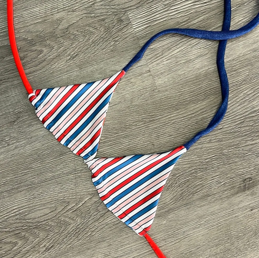 Patriotic Smiles Triangle Top