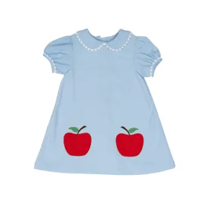 Patti Lt. Blue Apple Dress