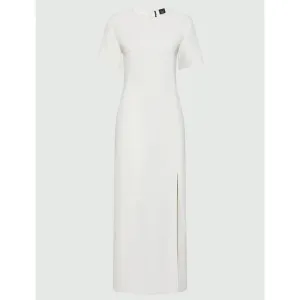 PATTO Art.365 Crepe Midi Dress Wool White