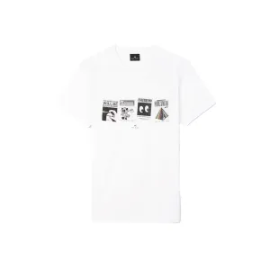 PAUL SMITH Tshirt SS Reg Fit Futurismo - White