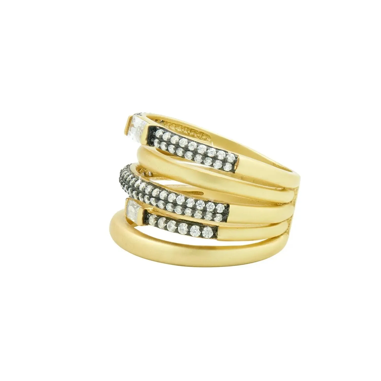 Pavé Caged Ring