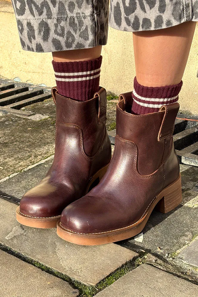 Pavement Jenny Vintage Brown Boots