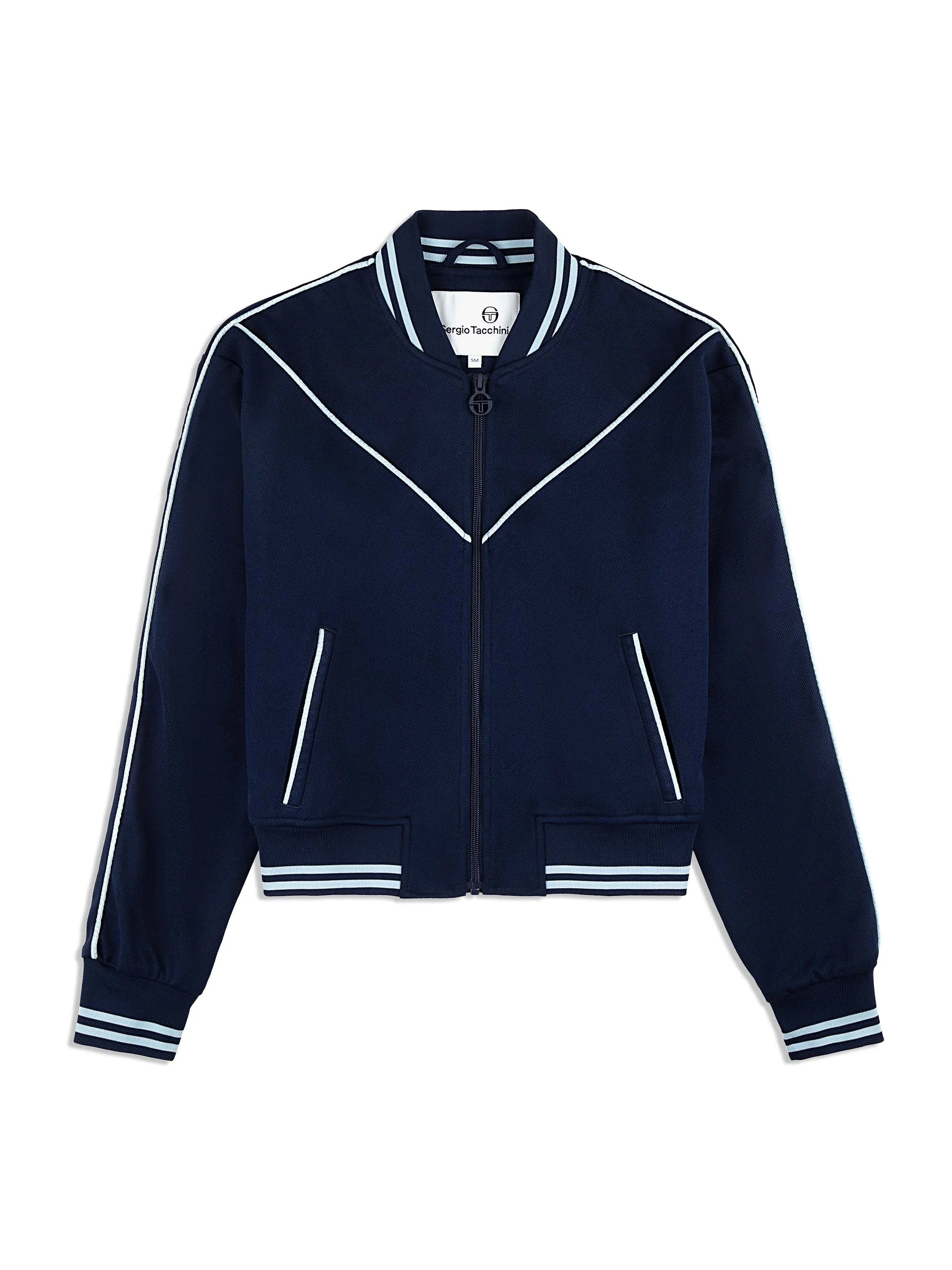 Pavia Twill Bomber Jacket- Maritime Blue