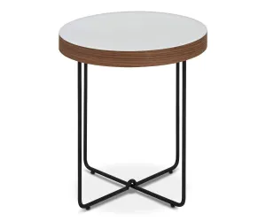 Pavlo End Table - White