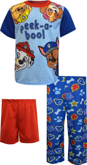 Paw Patrol Peek A Boo Toddler 3 Piece Pajamas