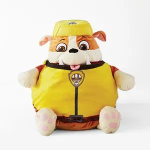 Paw Patrol Rubble Plush Organizer Sack