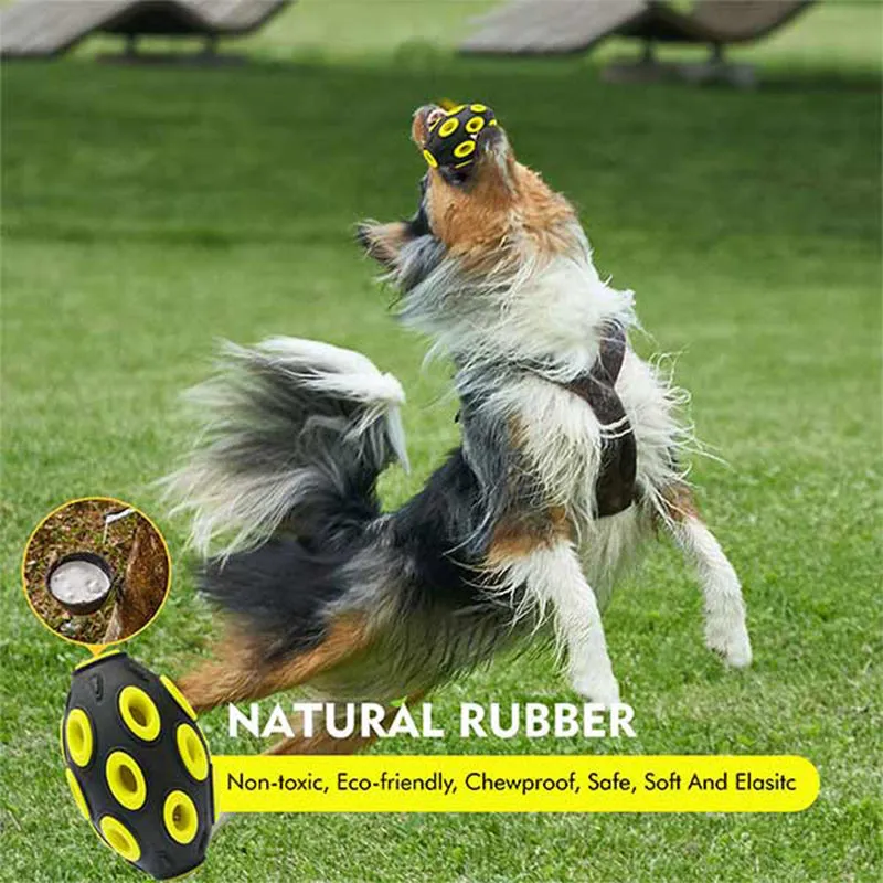 Pawsindia Rugby Durable Dog Ball