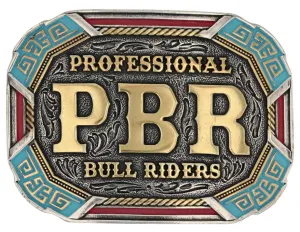 PBR939- Montana Attitude Buckles- AB-PBR Vibrant Riders