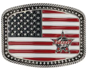 PBR940- Montana Attitude Buckles- AB-American Pride