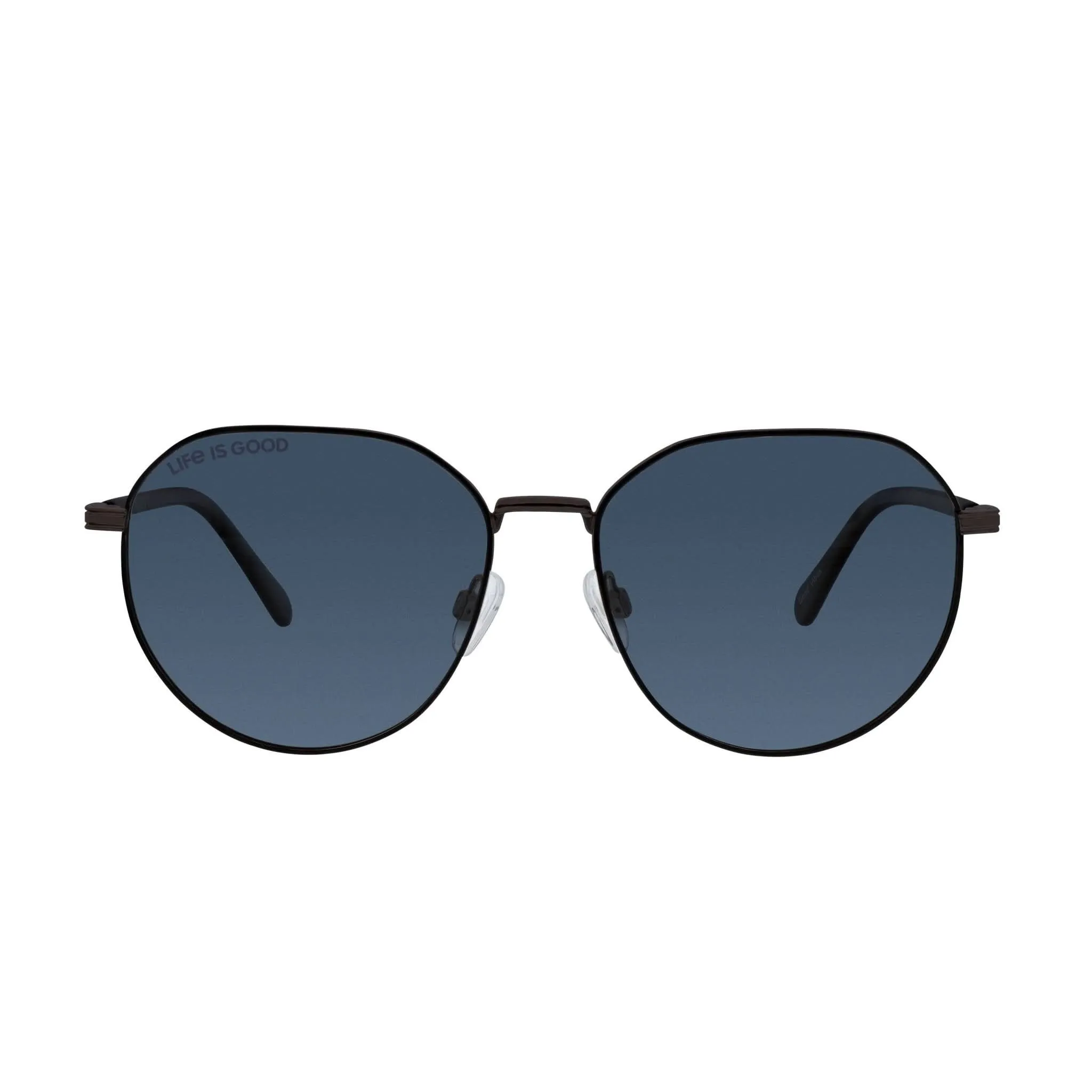 Peaceful Banks - Black - Polarized Sunglass