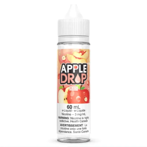 Peach - Apple Drop E-Liquid - 60mL (Ontario)