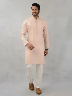 Peach  Kurta Pajama | TULA