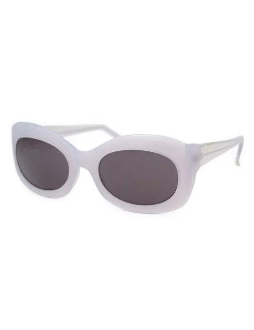 PEACHES Gray Cat-Eye Sunglasses