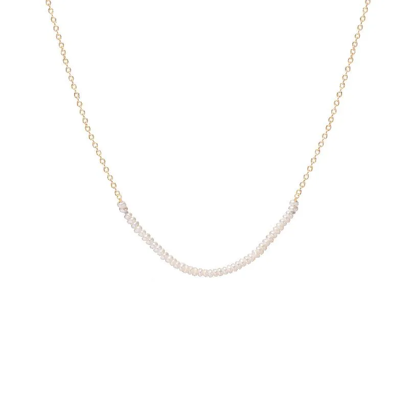 Pearl Arc Necklace (ready to ship option)*