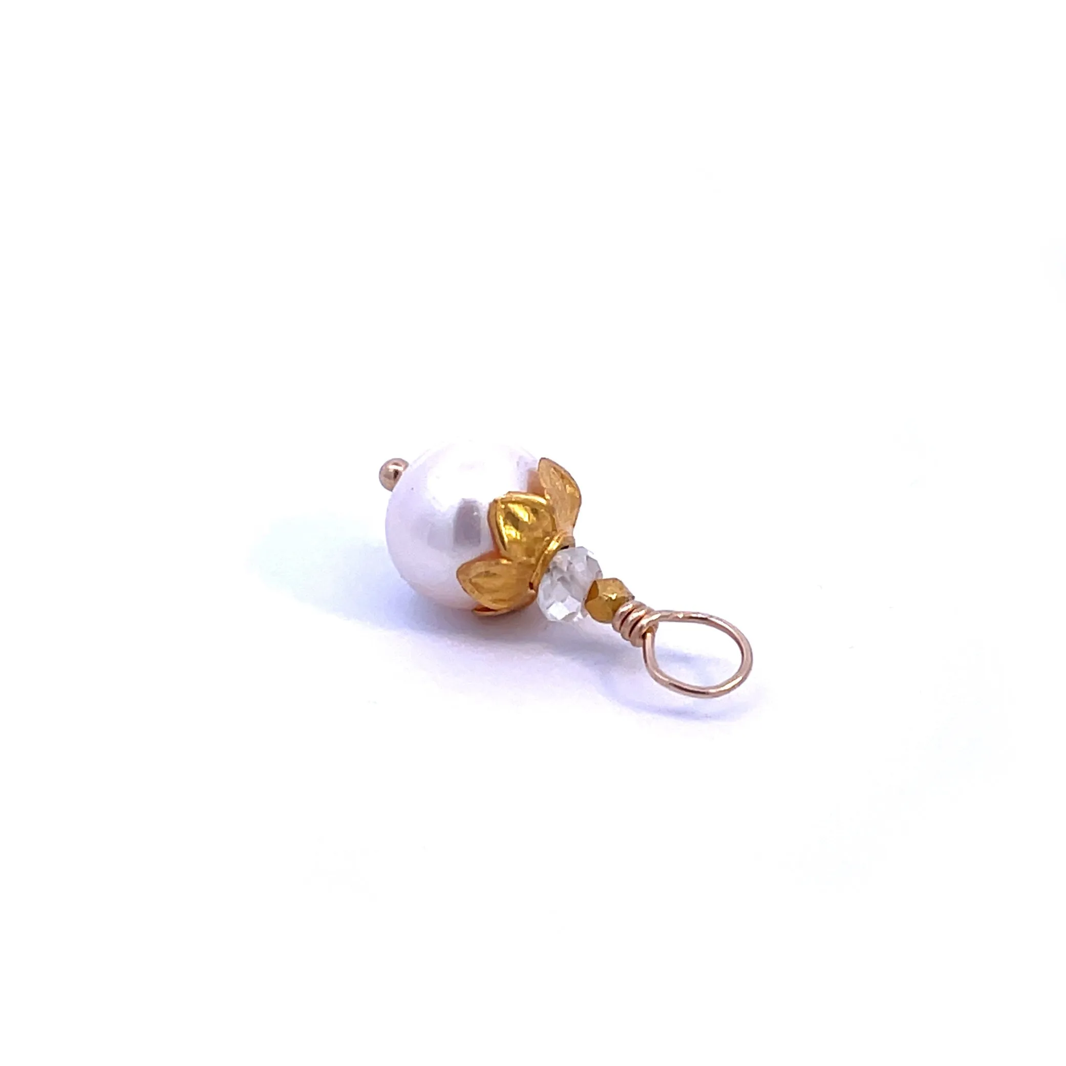 Pearl Flora Sphere Pendant