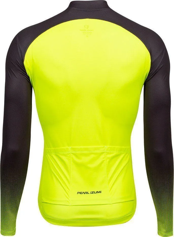 Pearl Izumi Attack Long Sleeve Summer Jersey -  Fluoro Yellow